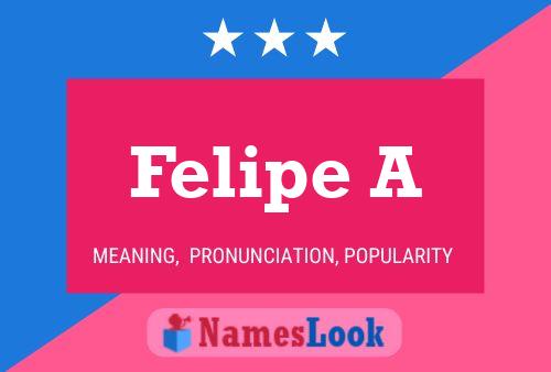 Felipe A Namensposter