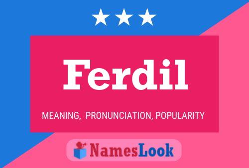 Ferdil Namensposter