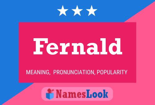 Fernald Namensposter