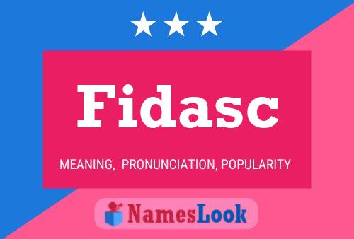 Fidasc Namensposter