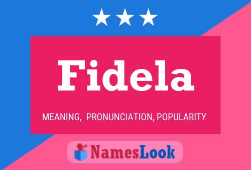 Fidela Namensposter