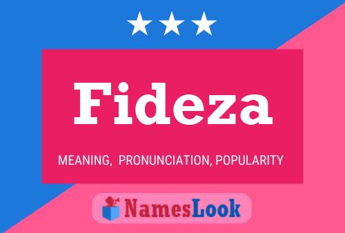 Fideza Namensposter