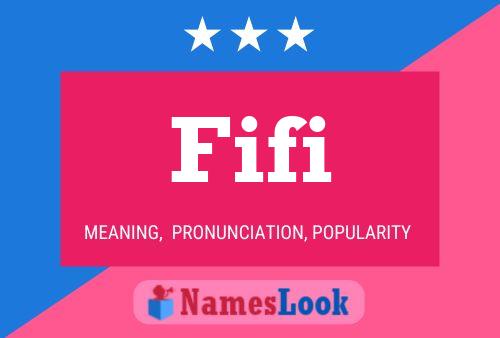 Fifi Namensposter