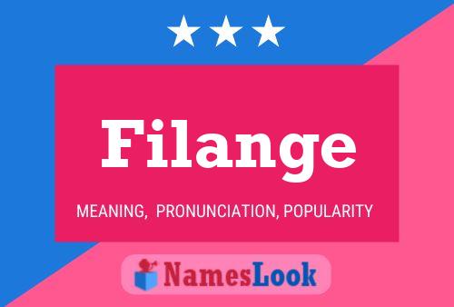 Filange Namensposter