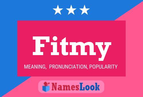 Fitmy Namensposter