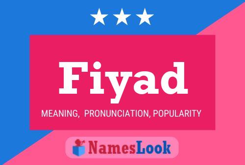 Fiyad Namensposter