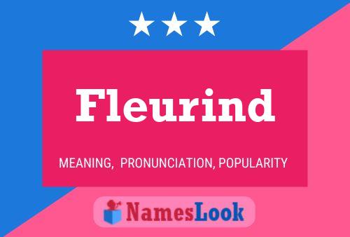 Fleurind Namensposter