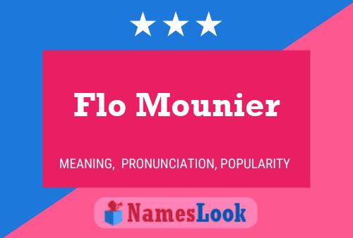 Flo Mounier Namensposter