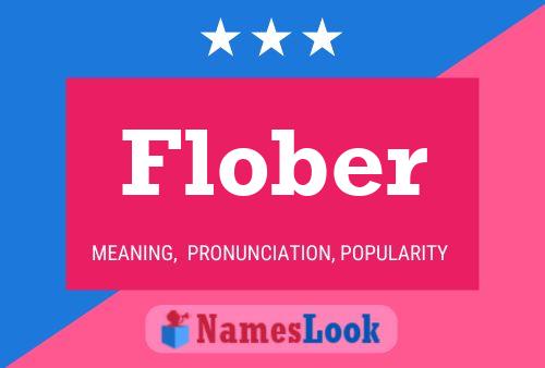 Flober Namensposter