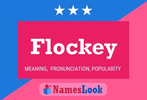 Flockey Namensposter