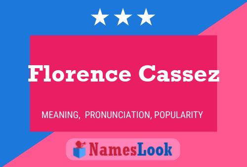 Florence Cassez Namensposter