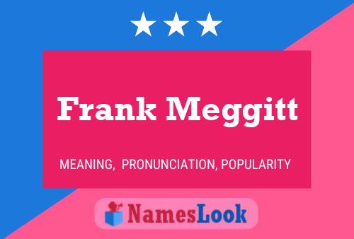 Frank Meggitt Namensposter