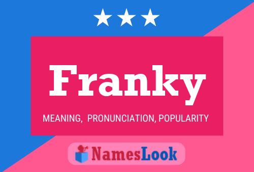 Franky Namensposter