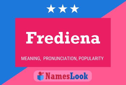 Frediena Namensposter