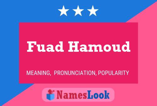 Fuad Hamoud Namensposter