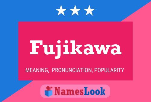 Fujikawa Namensposter