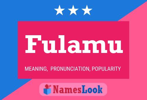 Fulamu Namensposter