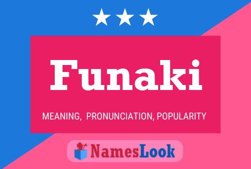 Funaki Namensposter