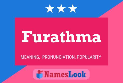 Furathma Namensposter