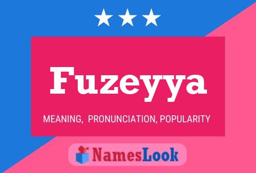 Fuzeyya Namensposter