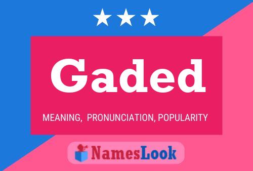 Gaded Namensposter