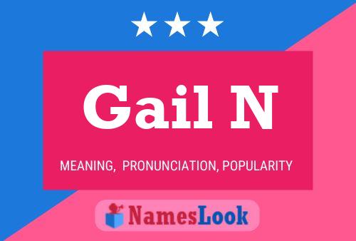 Gail N Namensposter