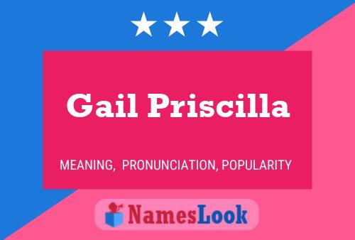 Gail Priscilla Namensposter