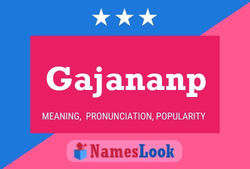 Gajananp Namensposter