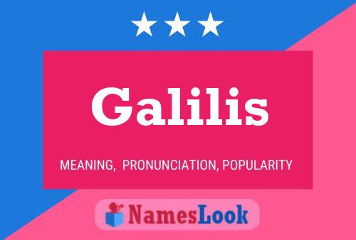 Galilis Namensposter