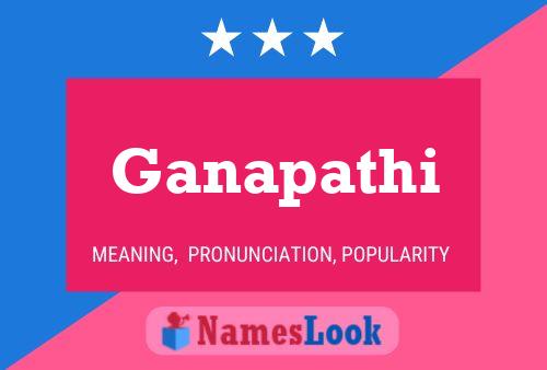 Ganapathi Namensposter