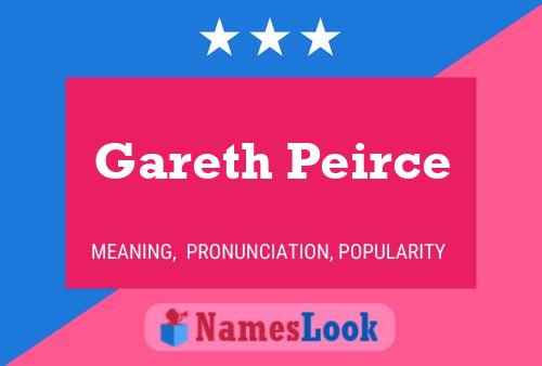 Gareth Peirce Namensposter