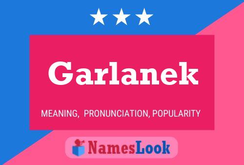 Garlanek Namensposter