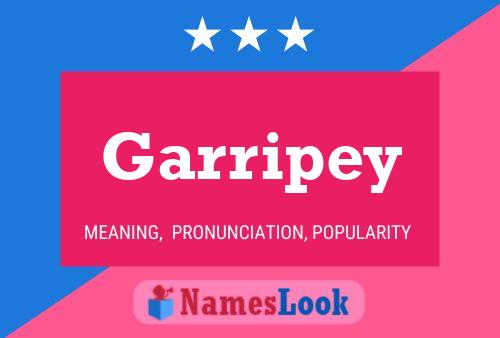 Garripey Namensposter