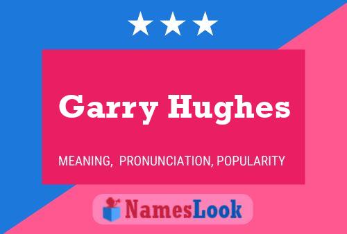 Garry Hughes Namensposter