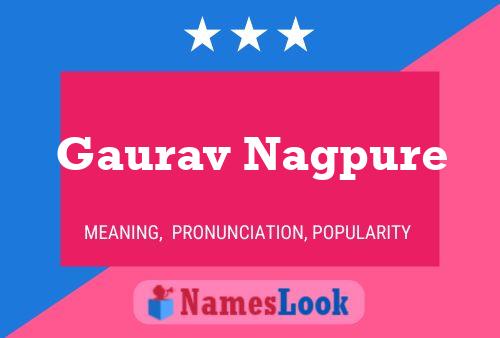 Gaurav Nagpure Namensposter