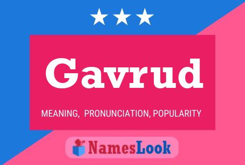 Gavrud Namensposter