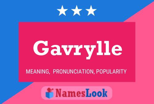 Gavrylle Namensposter