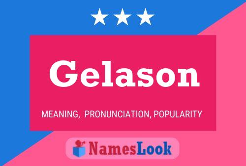 Gelason Namensposter