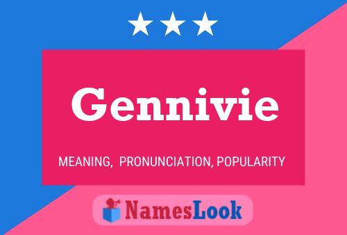 Gennivie Namensposter