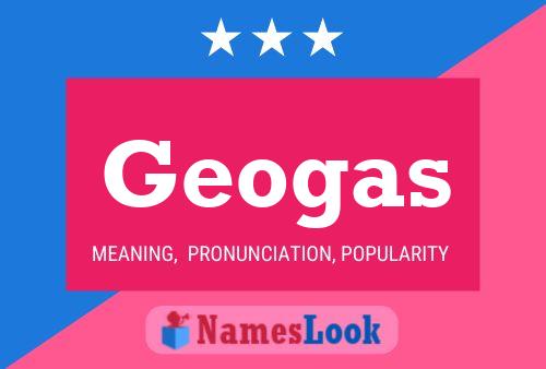 Geogas Namensposter