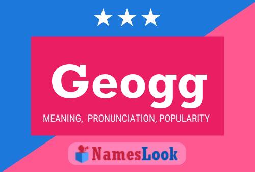 Geogg Namensposter