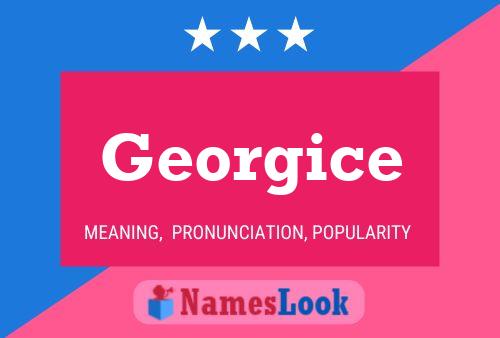 Georgice Namensposter