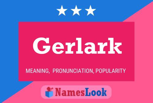 Gerlark Namensposter