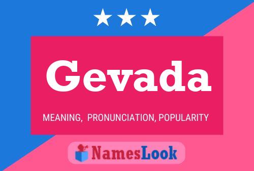 Gevada Namensposter