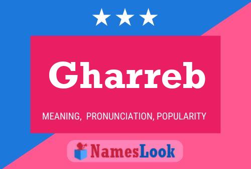 Gharreb Namensposter