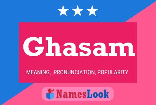 Ghasam Namensposter