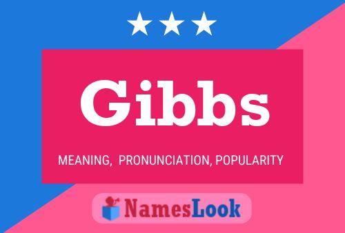 Gibbs Namensposter