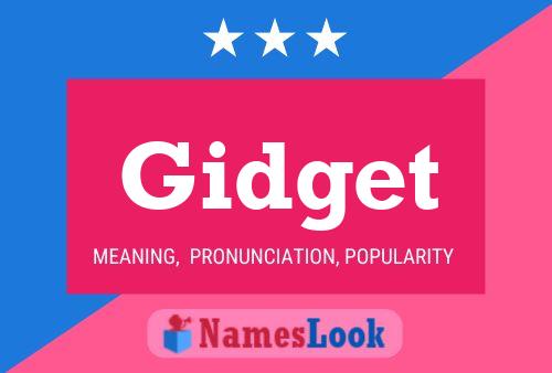 Gidget Namensposter