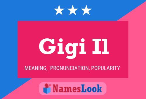 Gigi Il Namensposter