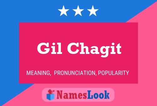 Gil Chagit Namensposter